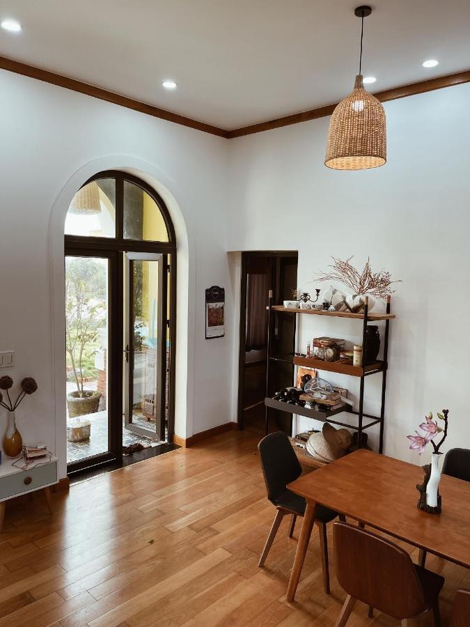 Thuyen Thung Homestay Pho Tri Exterior foto