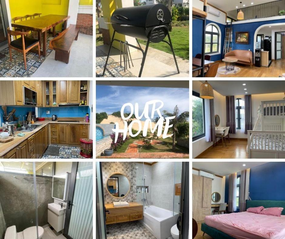 Thuyen Thung Homestay Pho Tri Exterior foto